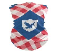 Sciarpa A Mezza Faccia Independence Day Bird Plaids Scaldacollo Traspirante Sciarpa A Tubo Multifunzione Per Escursionismo Outdoor Attività Snowboard 25X50 Cm