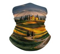 Sciarpa a Mezza Faccia Italy-Tuscan Traspirante Passamontagna Versatili Bandana per Campeggio Yoga 26X30cm