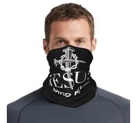 Sciarpa A Mezza Faccia Jesus Christ Blessed Saved My Life White Passamontagna Copricapo A Mezza Faccia Sciarpa A Tubo Per Ciclismo Yoga 25X50 Cm