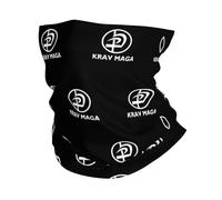 Sciarpa A Mezza Faccia Krav Maga Passamontagna Ghetta Da Collo Sciarpa A Tubo Per Ciclismo Snowboard 25X50 Cm