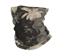 Sciarpa A Mezza Faccia Lotus Flower Dragonfly Ghetta Da Collo Protezione Uv Scaldacollo Per Yoga Snowboard Outdoor Attività 25X50 Cm
