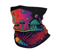 Sciarpa A Mezza Faccia Magic Goth Psychedelic Mushroom Vintage Protezione Uv Scaldacollo Traspirante Scaldacollo Tubolare Per Yoga Outdoor Attività Snowboard 25X50 Cm