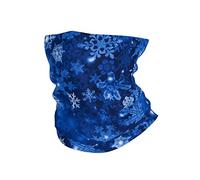 Sciarpa A Mezza Faccia Magical Blue Snowflake Ghetta Da Collo Multifunzione Scaldacollo Tubolare Per Ciclismo Escursionismo Yoga 25X50 CM