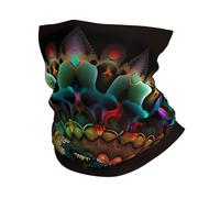 Sciarpa A Mezza Faccia Mandala Florals Sacred Geometry Abstract Multiuso Ghetta Da Collo Passamontagna Copricapo A Mezza Faccia Per Escursionismo Ciclismo Yoga 25X50 Cm
