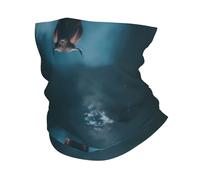 Sciarpa A Mezza Faccia Misty Rat Cow Copricapo A Mezza Faccia Multifunzione Scaldacollo Per Yoga Snowboard Outdoor Attività 25X50 Cm
