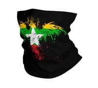Sciarpa A Mezza Faccia Myanmar Burmese Eagle Flag Copricapo A Mezza Faccia Traspirante Scaldacollo Per Escursionismo Yoga Ciclismo 25X50 CM