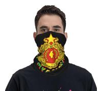 Sciarpa A Mezza Faccia Myanmar National Emblem Scaldacollo Tubolare Multiuso Sciarpa A Tubo Per Snowboard Escursionismo Outdoor Attività 25X50 CM