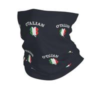 Sciarpa A Mezza Faccia O'Talian Italian Irish Shamrocks Passamontagna Sciarpa A Tubo Scaldacollo Tubolare Per Yoga Escursionismo 25X50 Cm