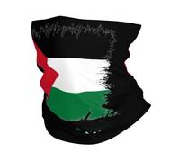 Sciarpa A Mezza Faccia Palestine Palestinian Flag Scaldacollo Tubolare Multifunzione Scaldacollo Per Ciclismo Outdoor Attività Yoga 25X50 Cm