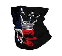 Sciarpa A Mezza Faccia Panama Panamanian Flag And Skull Scaldacollo Tubolare Copricapo A Mezza Faccia Multiuso Per Yoga Outdoor Attività 25X50 Cm