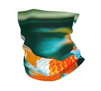 Sciarpa A Mezza Faccia Pretty Koi Fish Print Protezione Uv Scaldacollo Tubolare Multiuso Scaldacollo Per Snowboard Yoga Outdoor Attività 25X50 Cm