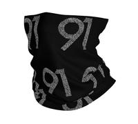 Sciarpa A Mezza Faccia Psalm 91 Passamontagna Copricapo A Mezza Faccia Scaldacollo Tubolare Per Yoga Escursionismo 25X50 Cm
