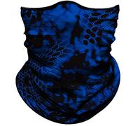 Sciarpa A Mezza Faccia Python Skin Deep Blue Black Sciarpa A Tubo Copricapo A Mezza Faccia Traspirante Per Escursionismo Outdoor Attività 25X50 Cm