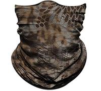 Sciarpa A Mezza Faccia Python Skin Deep Brown Copricapo A Mezza Faccia Ghetta Da Collo Passamontagna Per Yoga Ciclismo 25X50 Cm