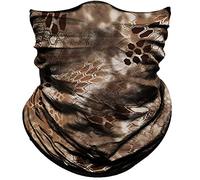 Sciarpa A Mezza Faccia Python Skin Light Brown Scaldacollo Tubolare Scaldacollo Multiuso Per Escursionismo Ciclismo 25X50 Cm