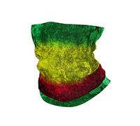 Sciarpa A Mezza Faccia Reggae Rasta Flag Scaldacollo Tubolare Protezione Uv Copricapo A Mezza Faccia Per Yoga Outdoor Attività Snowboard 25X50 CM