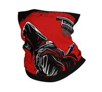 Sciarpa A Mezza Faccia Sickle Grim Reaper Night Moon Red, White Multifunzione Copricapo A Mezza Faccia Protezione Uv Scaldacollo Per Yoga Outdoor Attività Snowboard 25X50 Cm