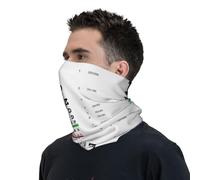 Sciarpa A Mezza Faccia Snellen Eye Chart Funny If U Can Read This Passamontagna Sciarpa A Tubo Scaldacollo Tubolare Per Ciclismo Escursionismo 25X50 Cm