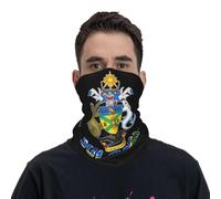 Sciarpa A Mezza Faccia Solomon Islanders National Emblem Scaldacollo Tubolare Passamontagna Scaldacollo Per Outdoor Attività Yoga Ciclismo 25X50 CM