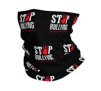Sciarpa A Mezza Faccia Stop Bullying Passamontagna Scaldacollo Ghetta Da Collo Per Ciclismo Outdoor Attività 25X50 Cm