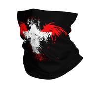 Sciarpa A Mezza Faccia Switzerland Switzer Helvetian Eagle Flag Ghetta Da Collo Multifunzione Copricapo A Mezza Faccia Per Yoga Snowboard Ciclismo 25X50 CM