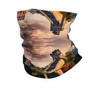 Sciarpa A Mezza Faccia The Great Wall Of China Pattern Multifunzione Scaldacollo Passamontagna Sciarpa A Tubo Per Yoga Escursionismo 25X50 Cm