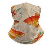 Sciarpa A Mezza Faccia Two Adorable Big Fish Copricapo A Mezza Faccia Scaldacollo Tubolare Passamontagna Per Yoga Snowboard 25X50 Cm