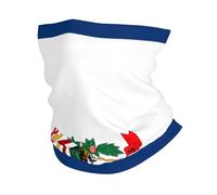 Sciarpa A Mezza Faccia West Virginia State Flag Print Multifunzione Sciarpa A Tubo Multiuso Scaldacollo Per Yoga Escursionismo Ciclismo 25X50 Cm