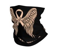 Sciarpa A Mezza Faccia Wing Uterine Survivor Ribbon Scaldacollo Multifunzione Ghetta Da Collo Per Escursionismo Yoga Ciclismo 25X50 Cm