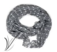 Sciarpa a pois da uomo donna grande pashmina calda fulard leggero misto seta