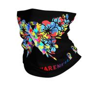 Sciarpa A Tubo Autism Awareness Ribbon Multiuso Fascia per Capelli Antivento Passamontagna per Ciclismo Sports attività
