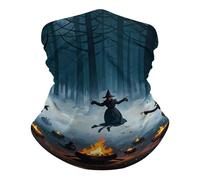 Sciarpa a Tubo The Witch of The Trees Antipolvere Ghetta da Collo Protezione UV Sciarpa al Collo per Donna Yoga 26X30cm