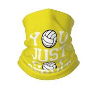 Sciarpa A Tubo You Just Got Served Volleyball Stampato Fascia per Capelli Elastico Ghetta da Collo per Adulto attività Pesca