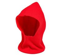Sciarpa ad anello da donna e uomo, per autunno e inverno, antivento, morbida, calda, sottile, in cotone, alla moda, per l'ufficio e il tempo libero all'aperto, Colore: rosso, Taglia unica