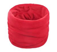 Sciarpa ad anello da donna e uomo, per autunno e inverno, antivento, morbida e calda, morbida maschera da sci, in cashmere, in cotone, per l'ufficio e il tempo libero all'aperto, Colore: rosso, Taglia