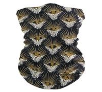 Sciarpa al collo Afro Samurai Style Peacock Gold White Decorazione