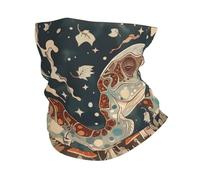 Sciarpa al Collo Ancient Dinosaur Trees Starry Sky Nature Elastico Ghetta Antiscivolo Fascia per Capelli per Yoga Adulto 26X30cm