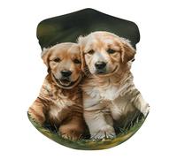Sciarpa al Collo Golden Retriever Dogs Puppies Pets Unisex Scaldacollo Antipolvere Sciarpa a Tubo per Adulto Escursionismo 26X30cm