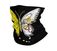 Sciarpa al Collo Vatican The Vatican Flag Butterfly Antivento Fascia per Capelli Multiuso Ghetta da Collo per Yoga Escursionismo Uomo