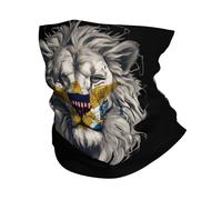 Sciarpa al Collo Virgin Islands of The United States Flag Lion Scaldacollo Senza Cuciture Ghetta da Collo per Yoga, Escursionismo, Ciclismo