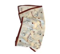 Sciarpa alla moda con stampa occidentale per donne e uomini, multiuso, cravatta per borsa, cintura, accessori alla moda abbinati, sciarpa per la testa con stampa occidentale, stella, Taglia unica