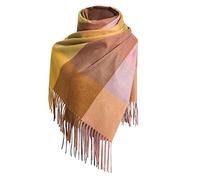 Sciarpa Alla Moda Da Donna Invernale Fazzoletto collo leggero maglia Accessori Invernali Caldi E Leggera Con Motivo a Strisce adatta per la vita quotidiana viaggi