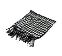 Sciarpa araba da uomo donna foulard per la testa scialli kefiah shemagh keffiyeh