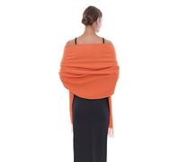 Sciarpa Arancione Donna Invernale Pashmina Foulard Scialle Sciarpe Invernali Stola Elegant Cerimonia