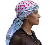 Sciarpa avvolgente per la testa Shemagh araba, Sciarpa per la testa araba per uomini adulti - Involucro arabo traspirante delicato sulla pelle | Sciarpe alla da uomo per protezione dalla polvere e dal