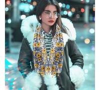 Sciarpa Bohémien Scialli Per Donna Scialle Di Cotone Sciarpe Vestite Donne