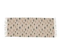 Sciarpa Boho Chic Peacock Feather Retro Sciarpe