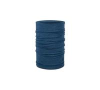 Buff tour de cou merino midweight melange bleu