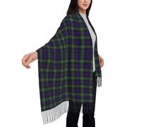 Sciarpa Campbell of Argyll Clan Plaid in tartan scozzese per donna, scialle in pashmina morbida e cashmere, comoda e leggera per l'uso quotidiano e per le feste.