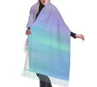 Sciarpa con frange in cashmere, alla moda, con pasta colorata, stile fata, stile bagno stravagante, autunno e inverno. Le sciarpe in seta sono super calde e morbide, un accessorio di moda ideale co